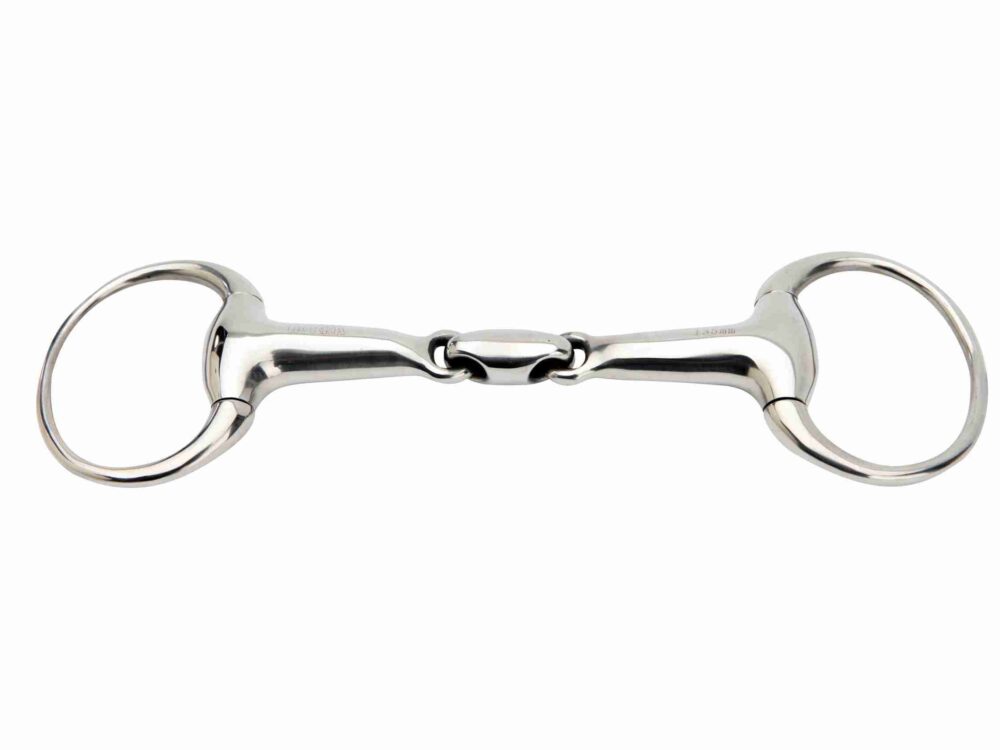 Horka BUSTRENS DUBBEL GEBROKEN RVS 21 MM