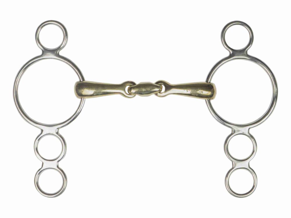 PESSOA 4 RINGEN DUBBEL GEBROKEN 18 MM