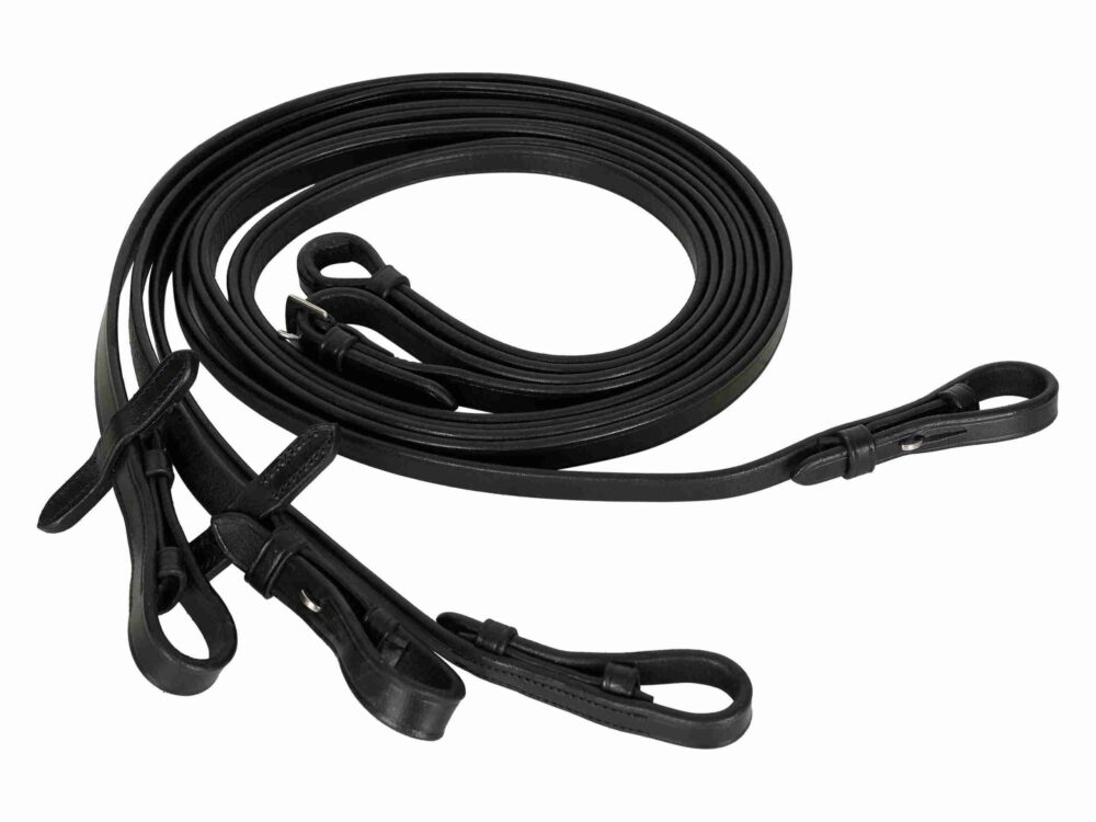 Teugels stang en trens IRHPlain leather