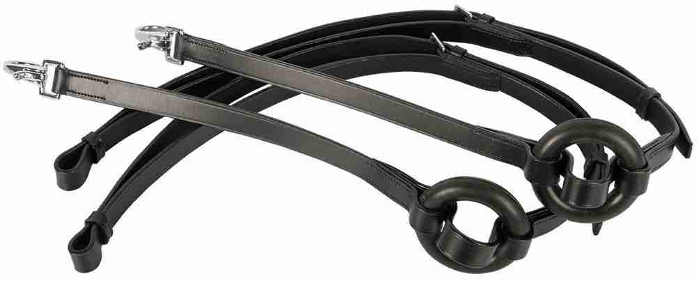 Harry's Horse Harry's Horse Bijzetteugels Ronde Ringen