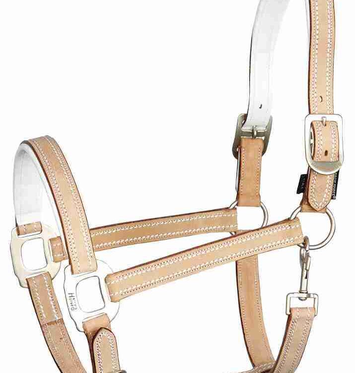 Harry's Horse Halster Leder Cremello