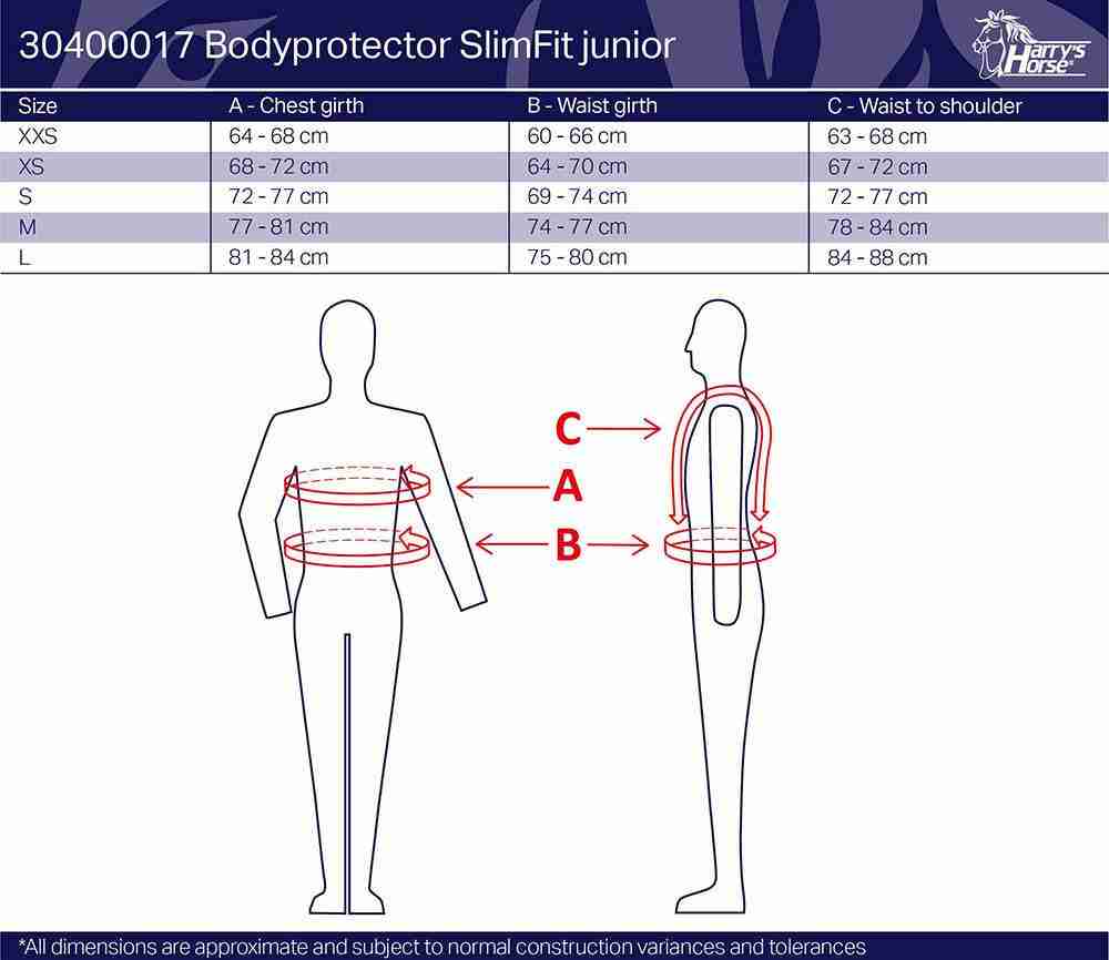 Harry's Horse Harry's Horse Bodyprotector SlimFit junior - Afbeelding 4