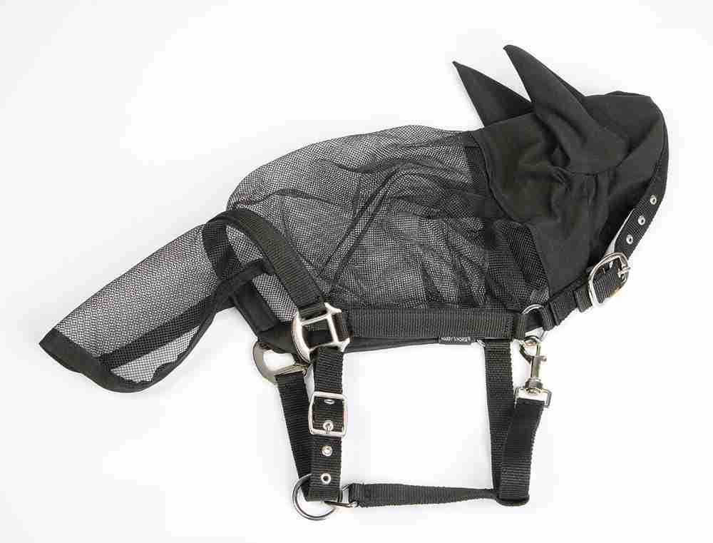 Vliegenmasker halster met oren - Afbeelding 2