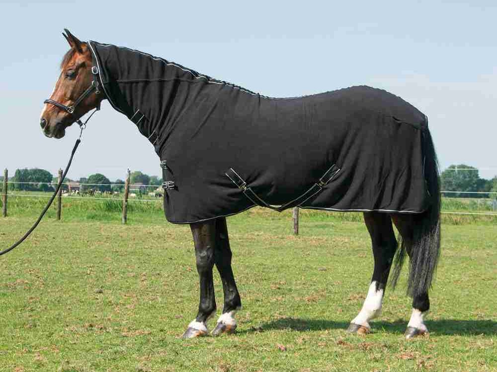 Harry's Horse Fleecedeken Deluxe met Hals