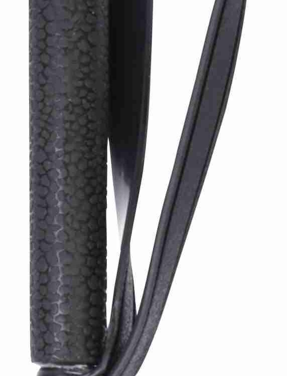 Harry's Horse Dressuurzweep Rubber Handvat Zwart