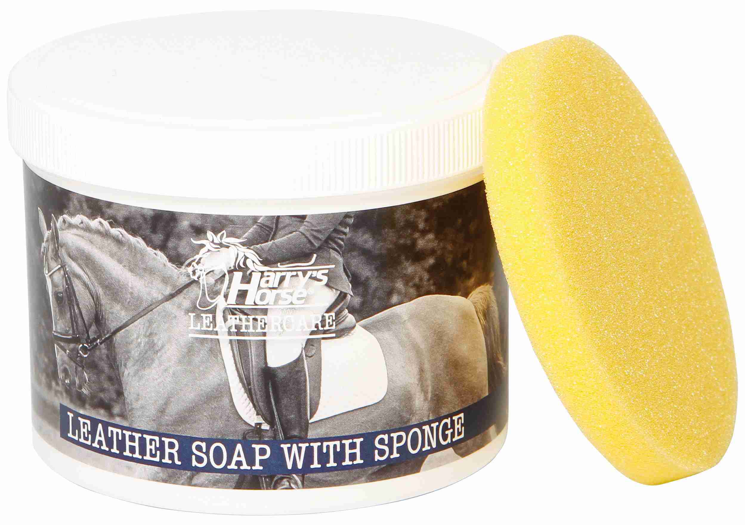 Lederzeep met spons (500 ml)