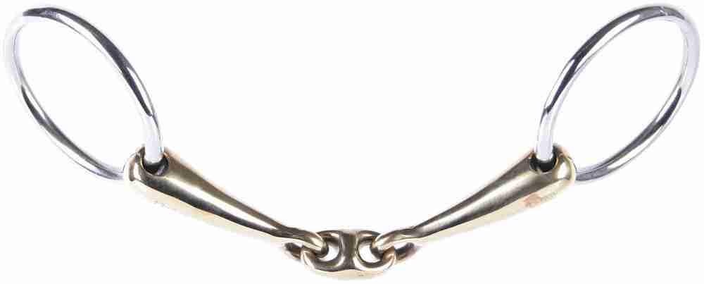 Onderlegtrens Watertrens Dubbelgebroken Gold Brass 16mm