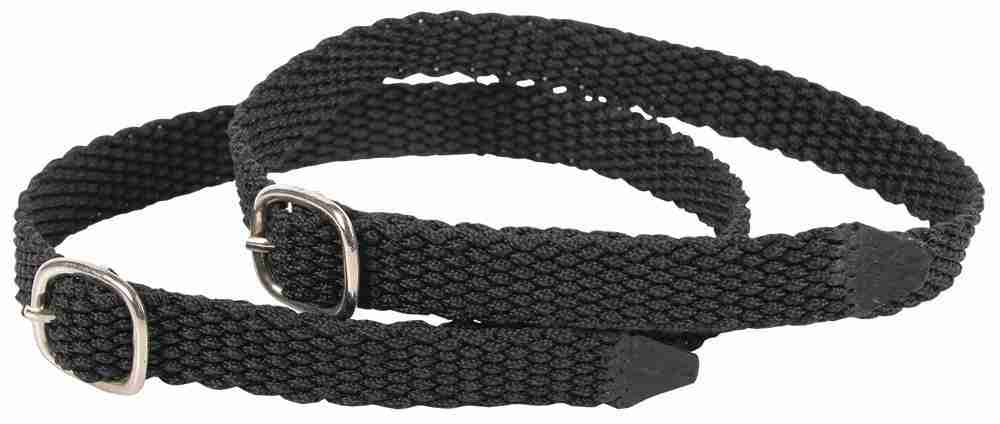 Sporenriempjes Nylon Zwart