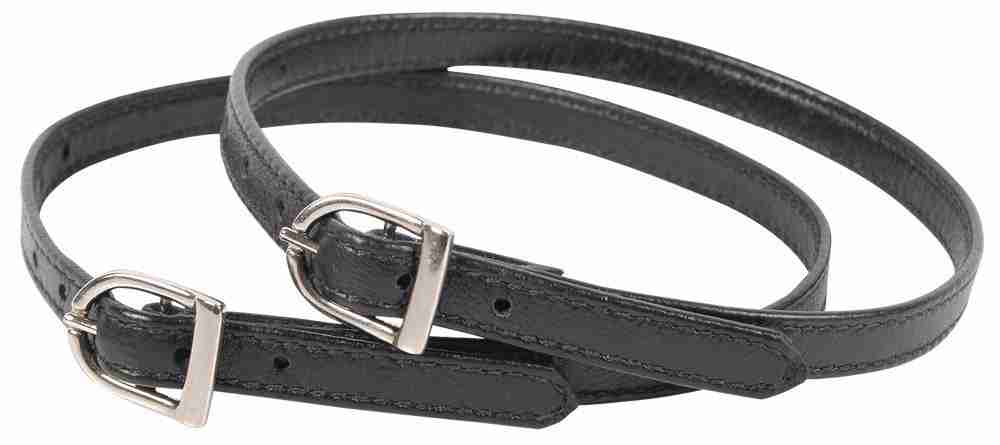 Sporenriempjes Soft Leder Zwart