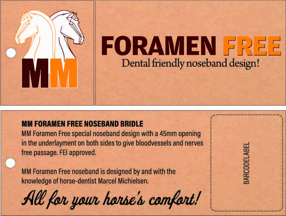 Hoofdstel MM Foramen Free - Afbeelding 4