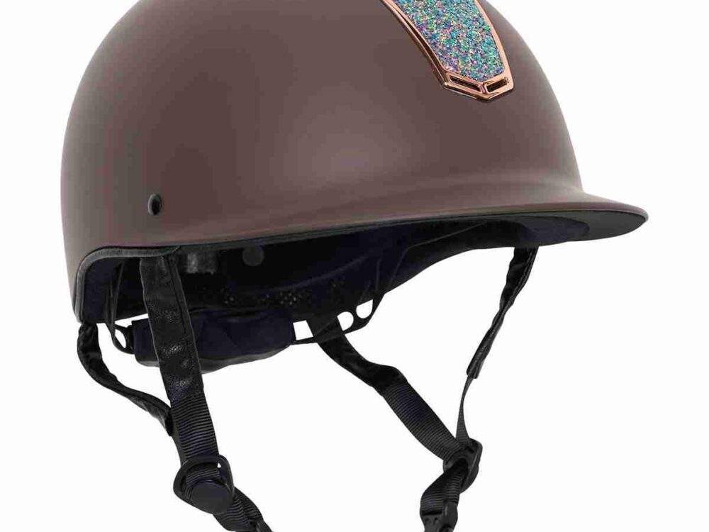 Imperial Riding Veiligheidshelm Olania Brown Matt-Glow