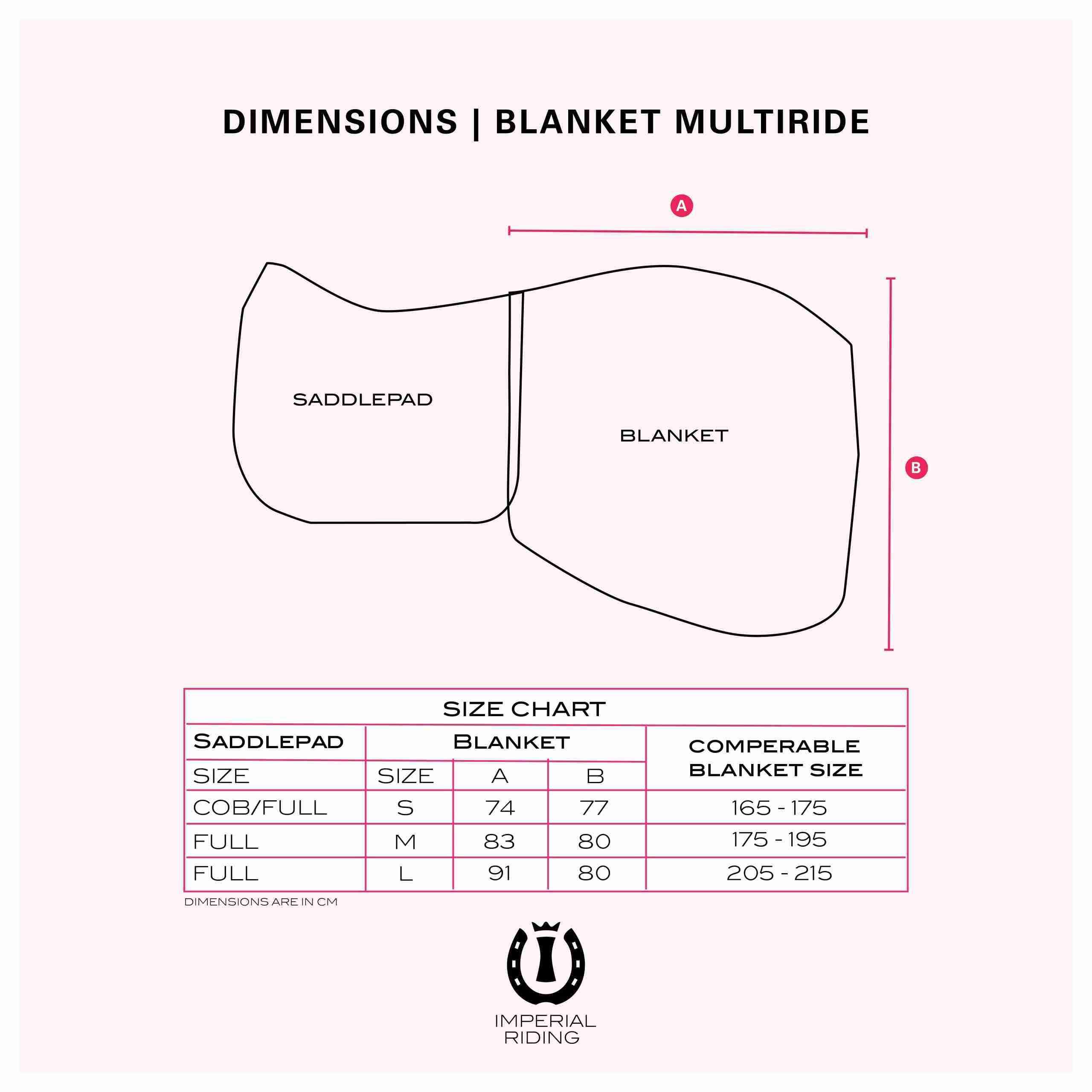 Winter exercise blanket IRHMultiride - Afbeelding 5
