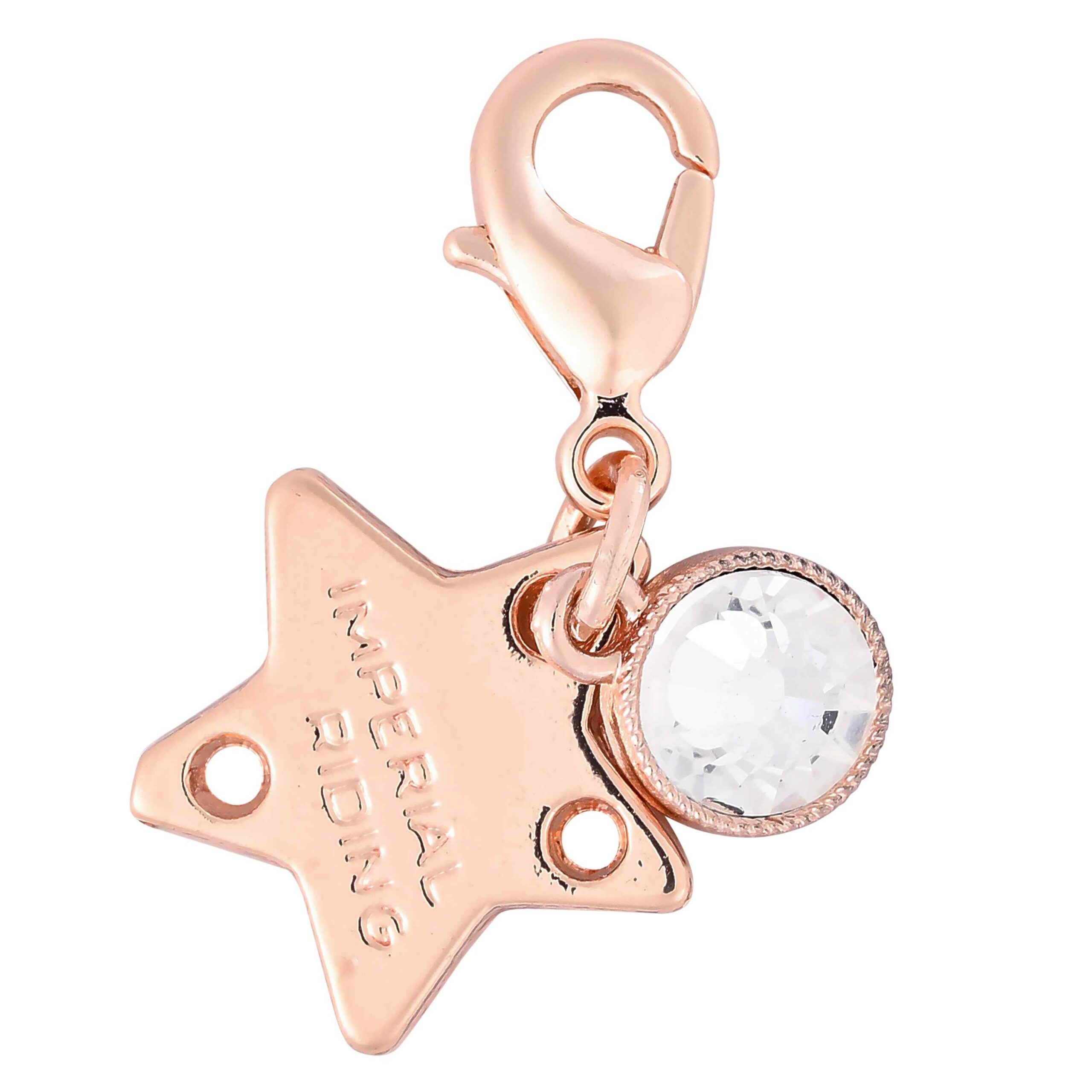 Imperial Riding Hoofdstelbedels Birthstone rosegoud, set van 12 st - Afbeelding 5