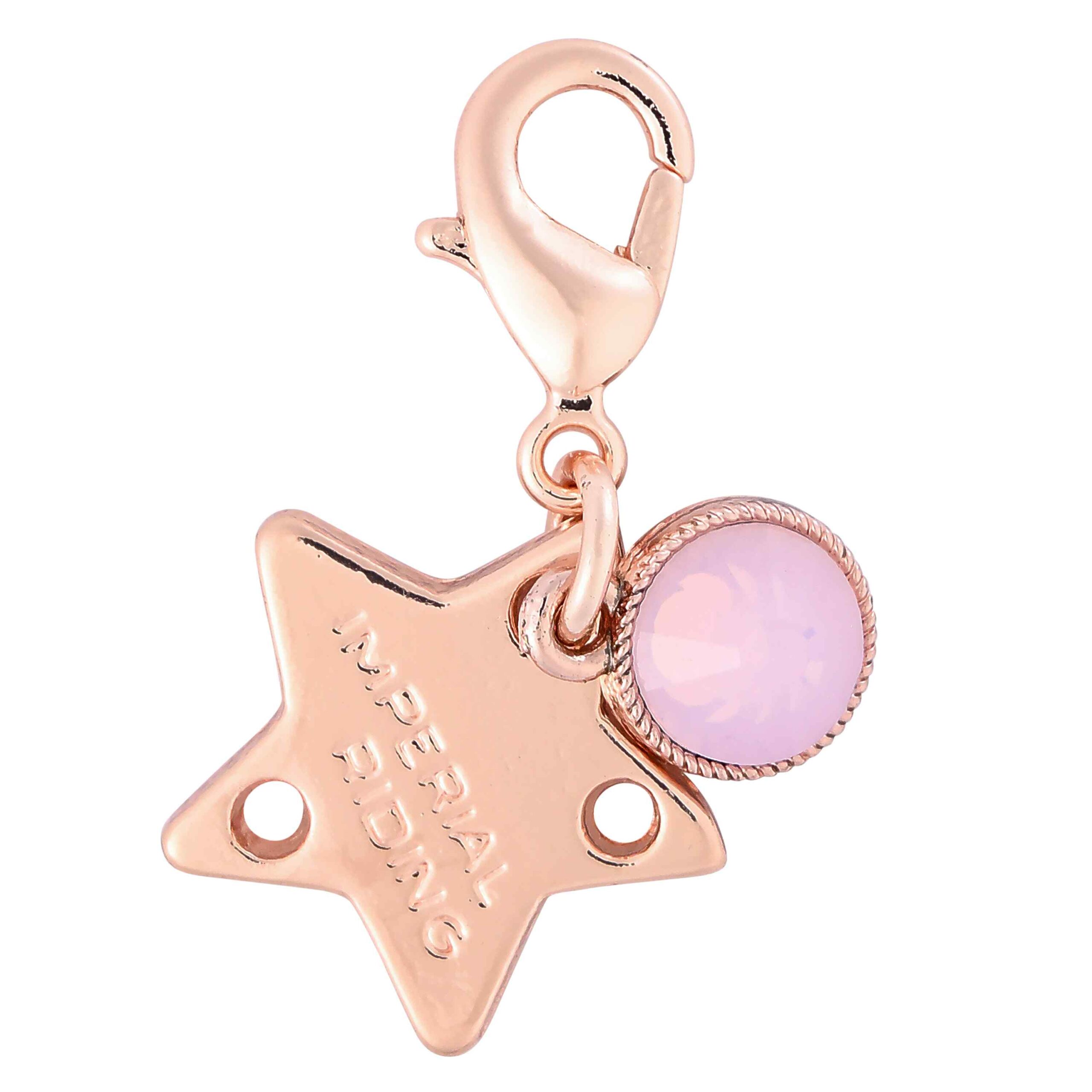Imperial Riding Hoofdstelbedels Birthstone rosegoud, set van 12 st - Afbeelding 3