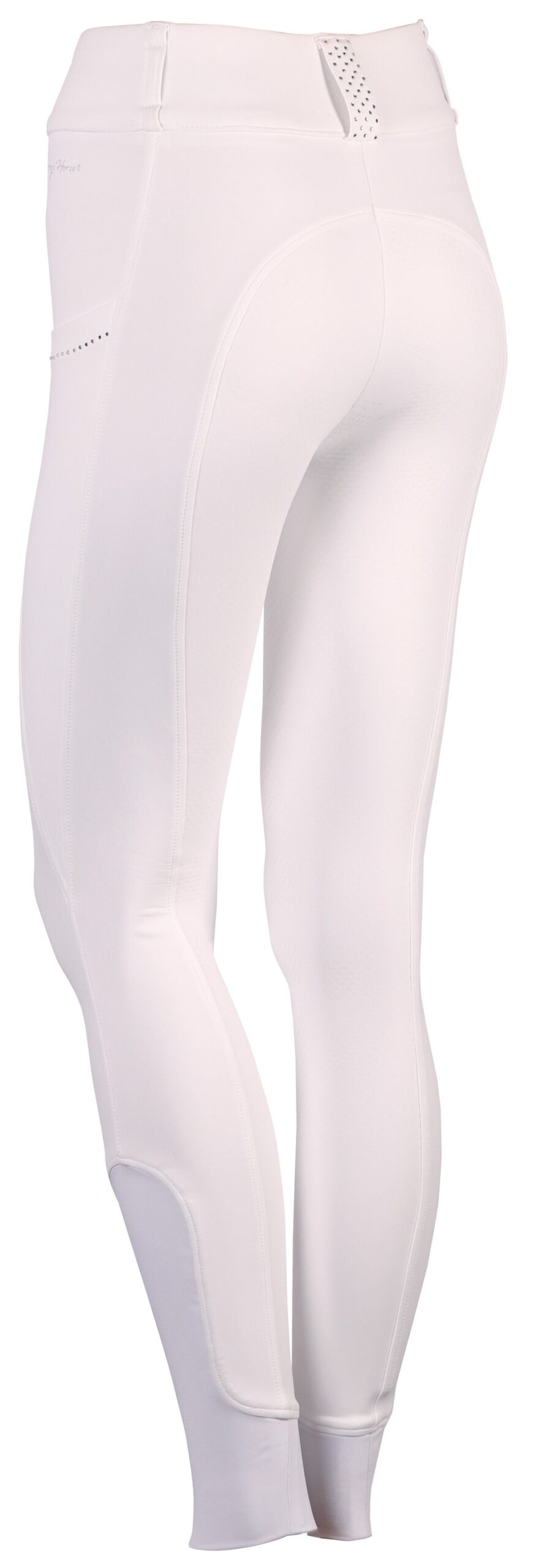 Rijbroek Equitights Competition Crystal Full Grip - Afbeelding 2