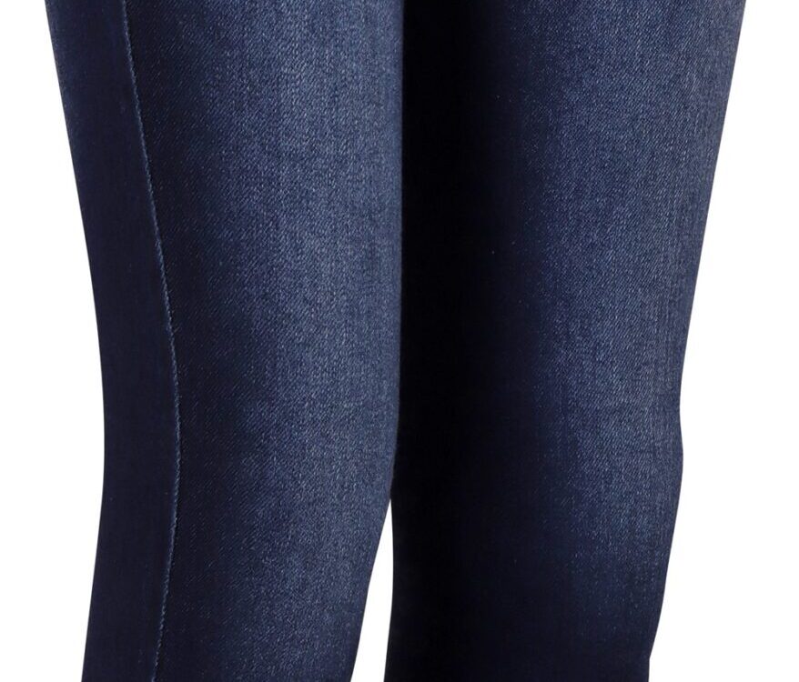 Rijbroek Equitights Denim Diva Violet Full Grip