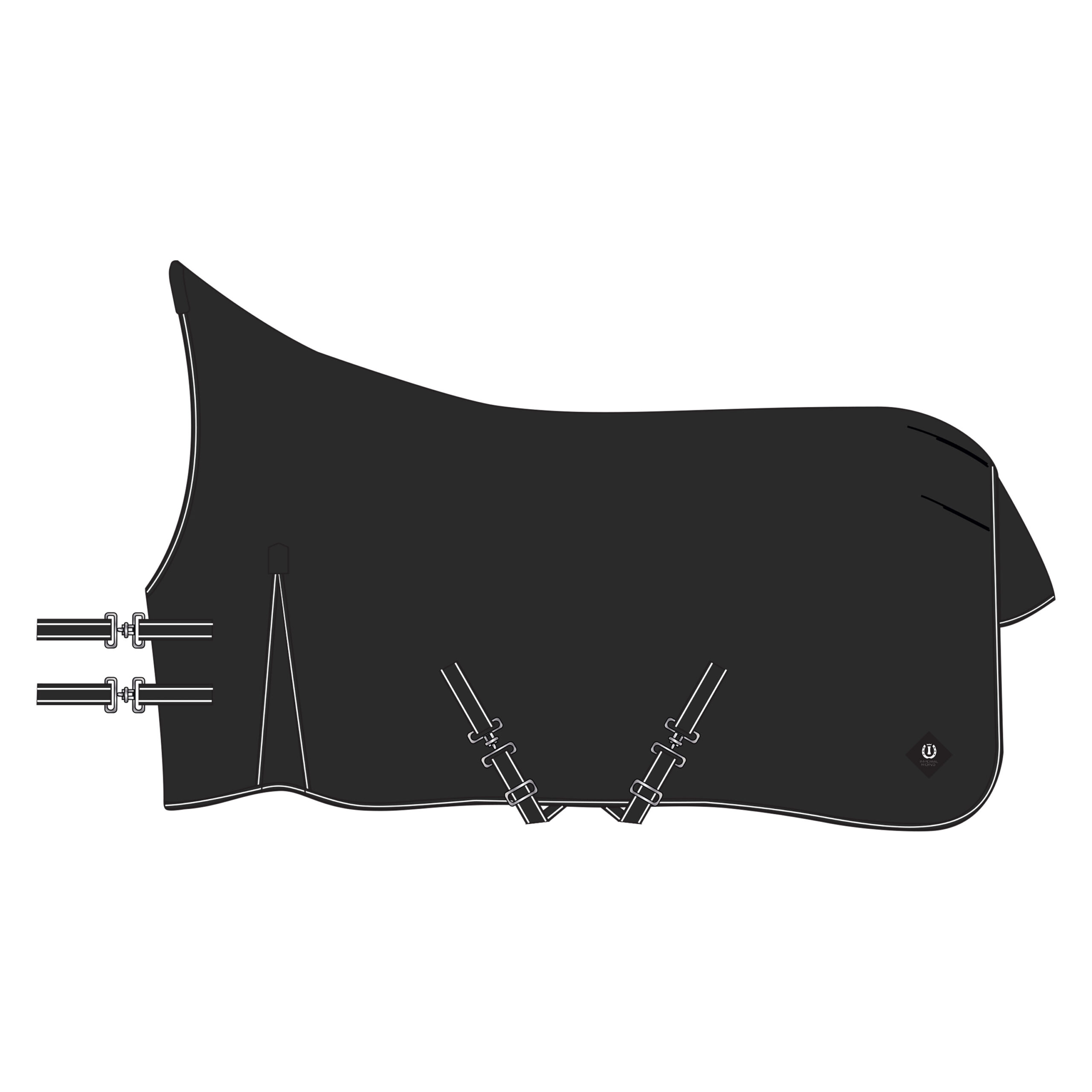 Imperial Riding Outdoordeken IRHBasic met hoge hals Fleece