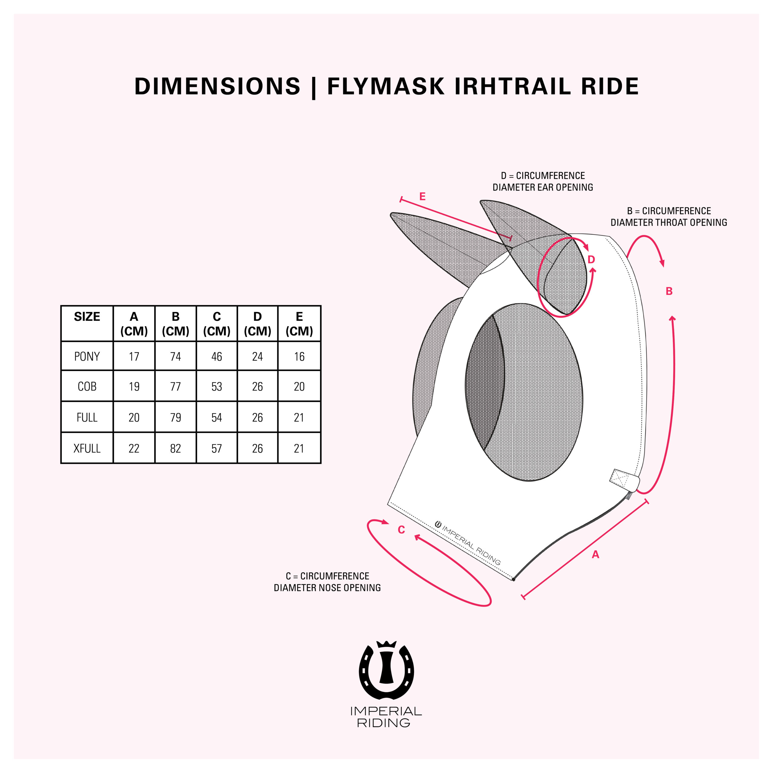 Vliegenmasker IRHTrail ride - Afbeelding 5