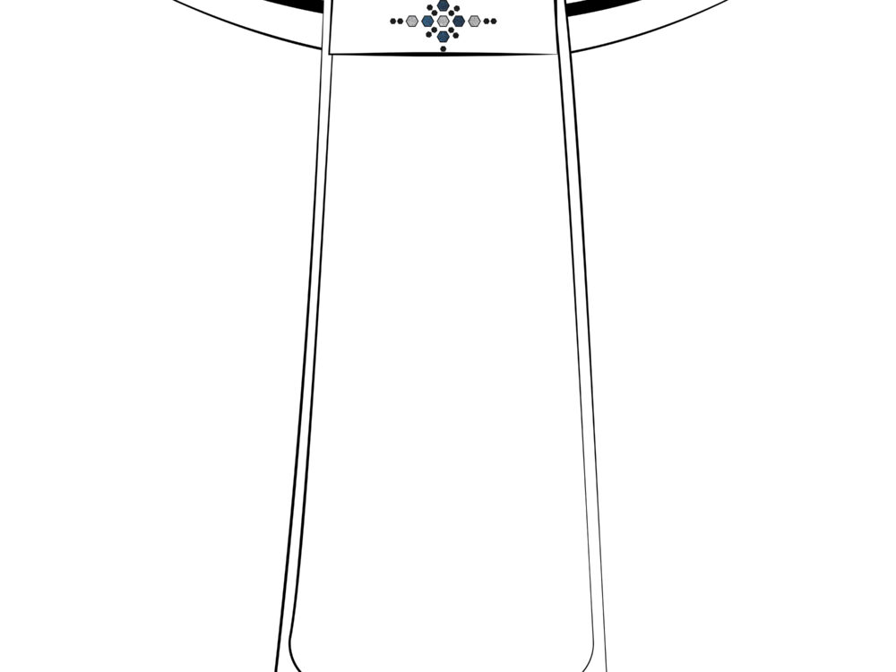 Imperial Riding Plastron met contrasterende glitter IRHBasic