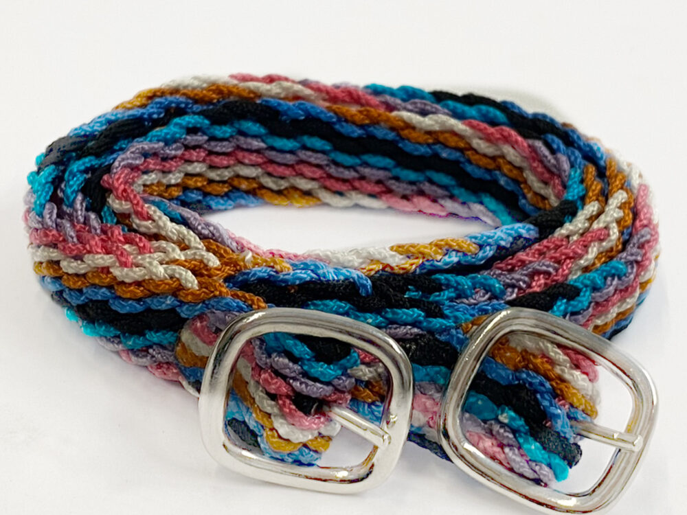 Spoorriempjes zwaar nylon gevlochten