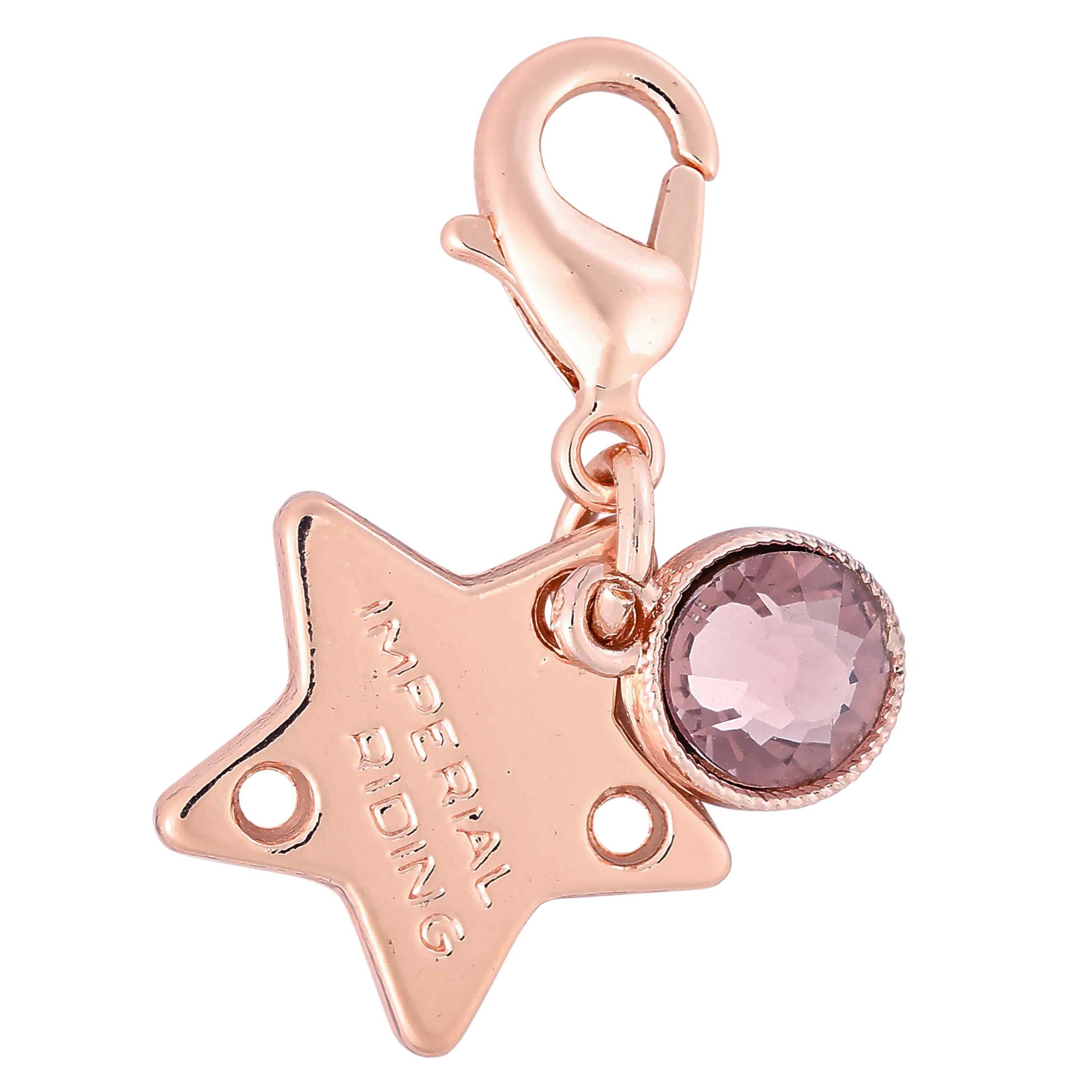 Imperial Riding Hoofdstelbedels Birthstone rosegoud, set van 12 st - Afbeelding 9
