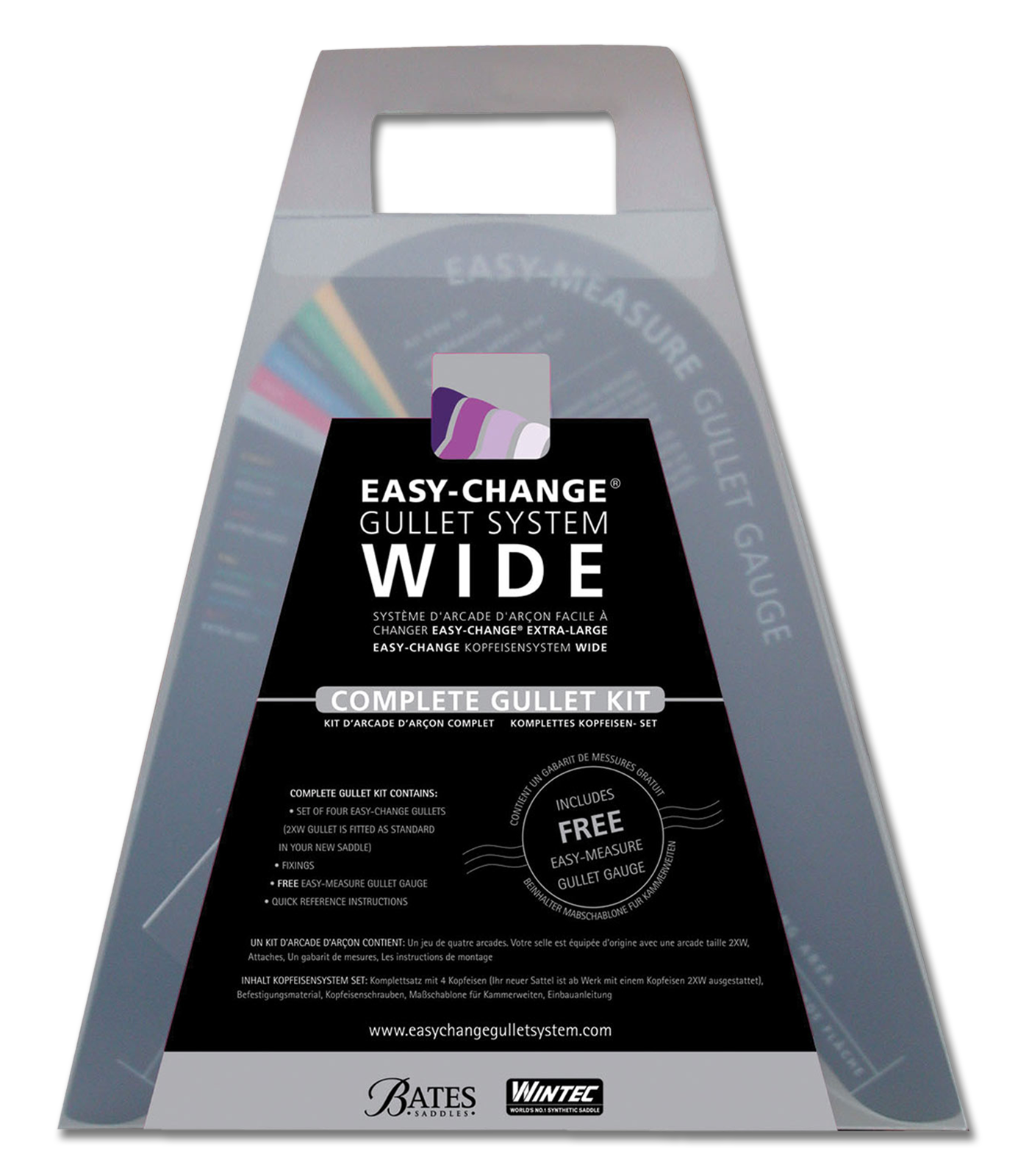Waldhausen Easy Change Gullet Set wide Profi 4 pcs.