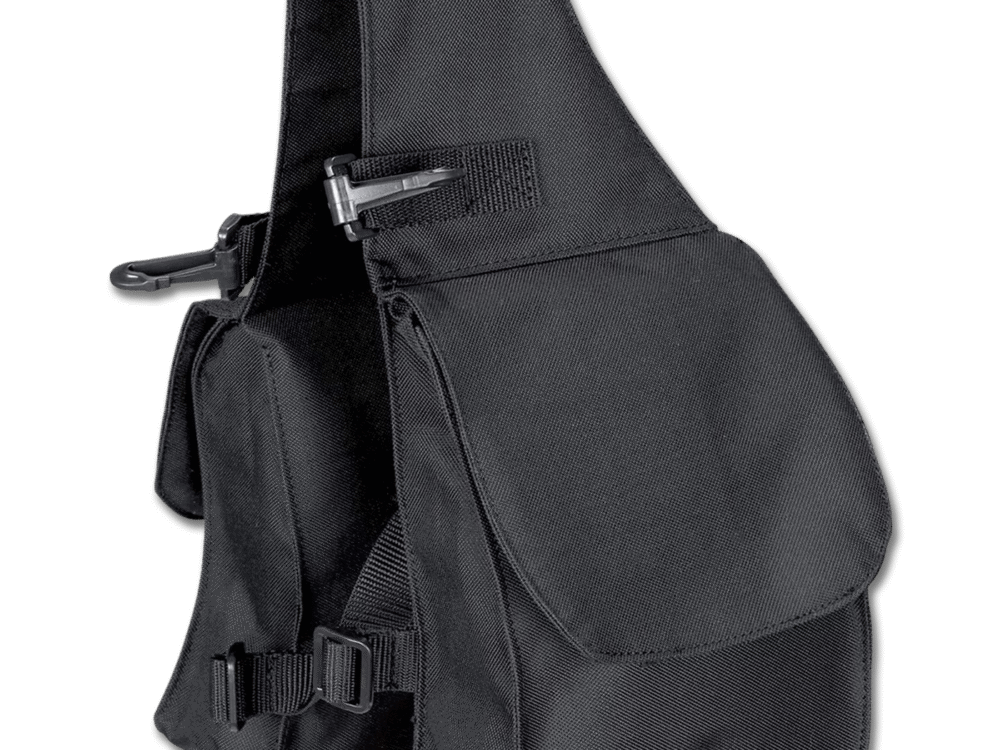 Waldhausen Saddle Pannier front double, black