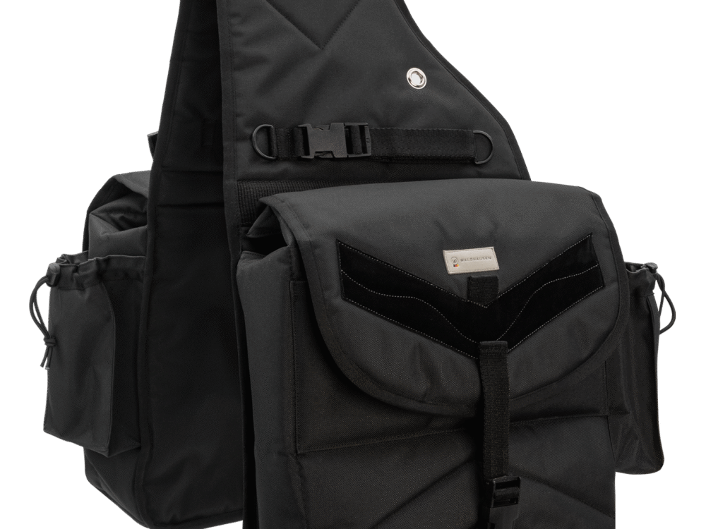 Waldhausen Saddle Pannier double Premium, black