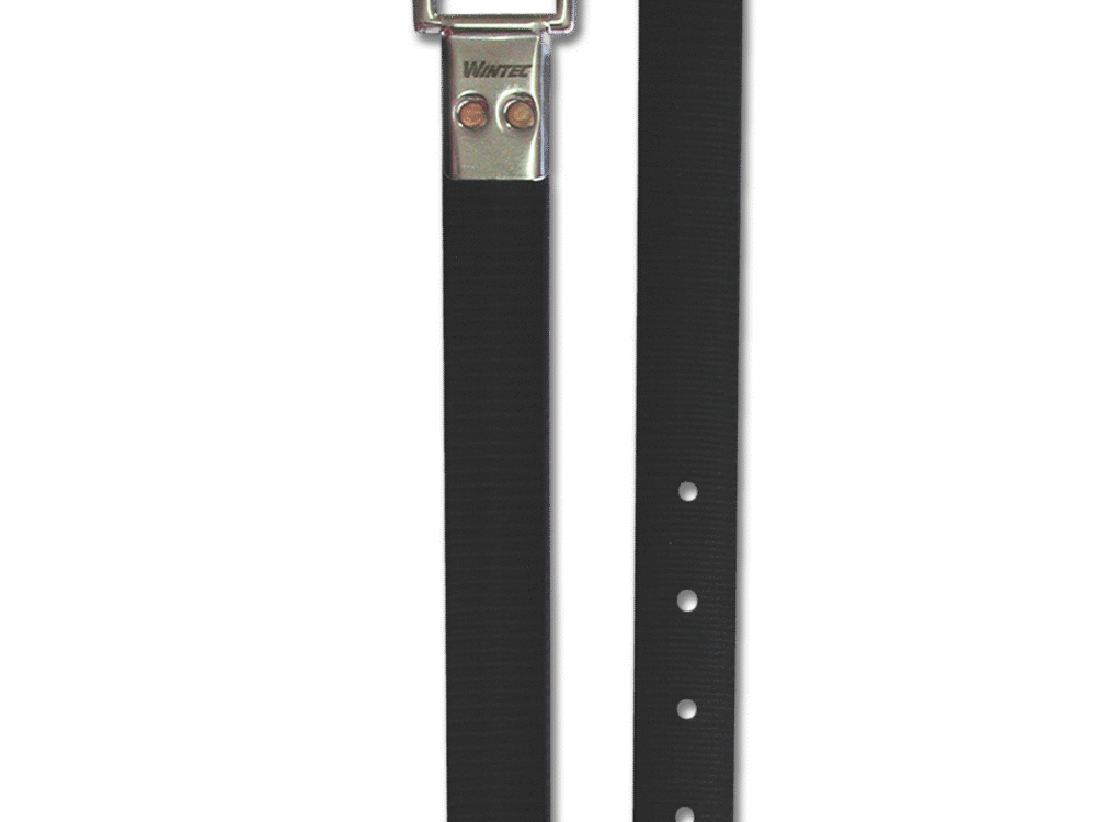 Wintec Slimline Stirrup Straps, black, 110 cm