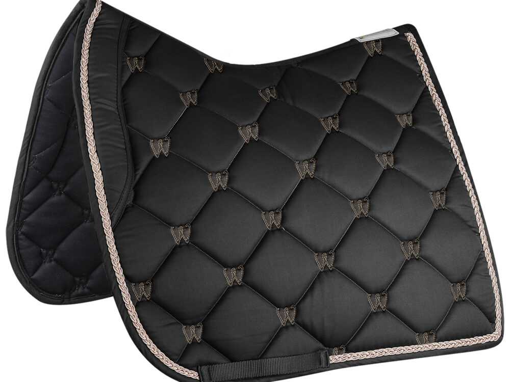 Waldhausen Zadeldek Valencia Black/Rosegold D