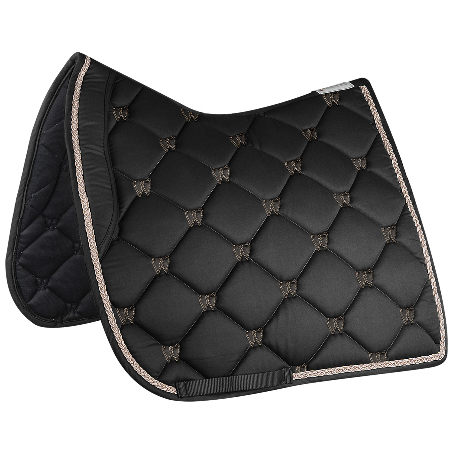 Waldhausen Zadeldek Valencia Black/Rosegold D