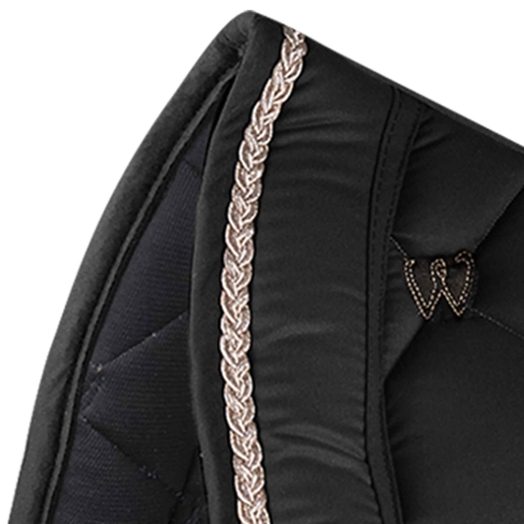 Waldhausen Zadeldek Valencia Black/Rosegold D - Afbeelding 2
