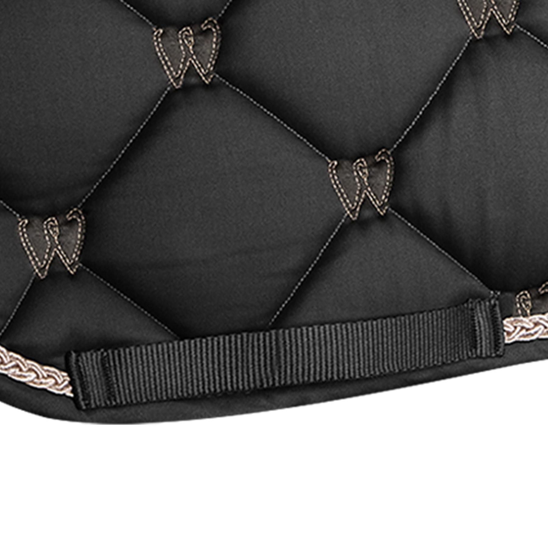 Waldhausen Zadeldek Valencia Black/Rosegold D - Afbeelding 5