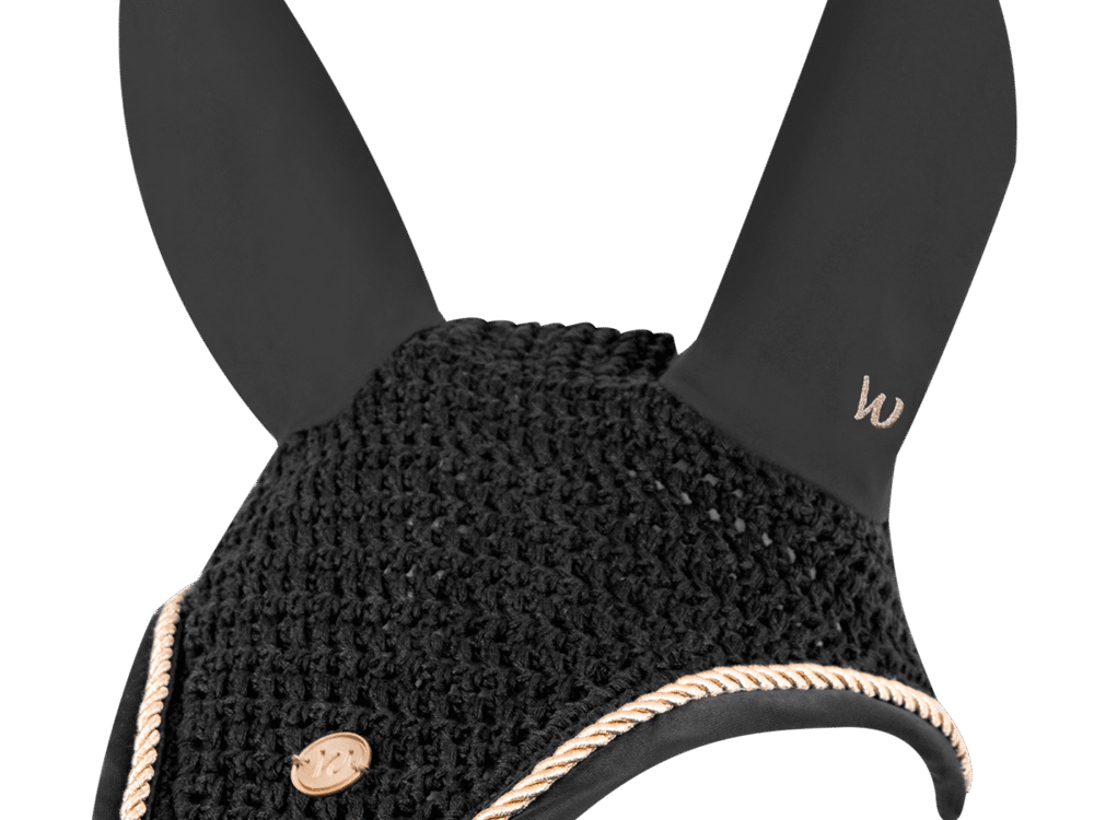 Waldhausen Fly Veil modern rosé, black/gold, CobWaldhausen Fly Veil modern rosé, black/gold, Cob