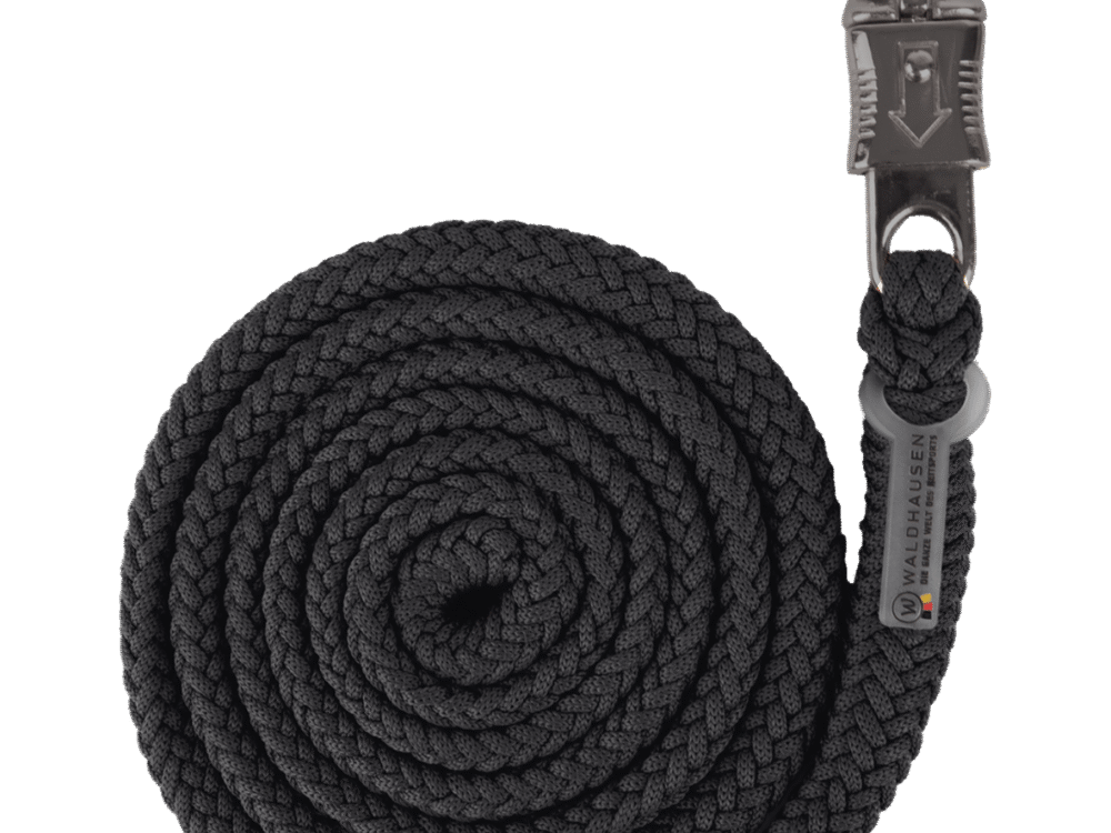 Waldhausen rope modern rosé, black, with panic hook