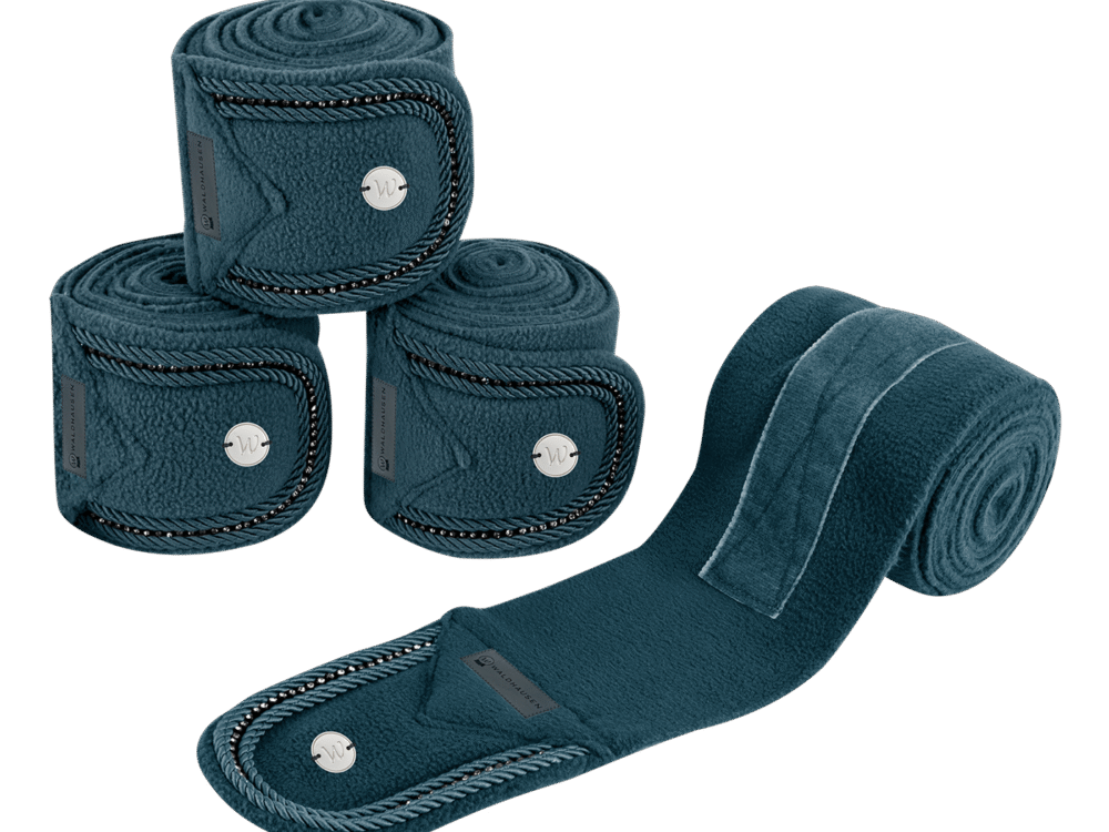 Waldhausen Fleecebandages Nepal, petrol blue