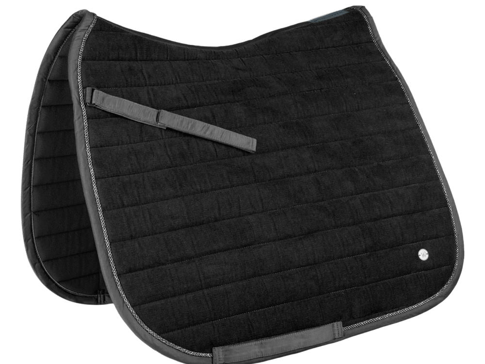 Waldhausen Saddle Pad St. Gallen, black, D
