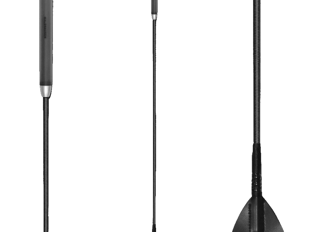 Waldhausen Springzweep met gelhandvat, zwart, 65 cm