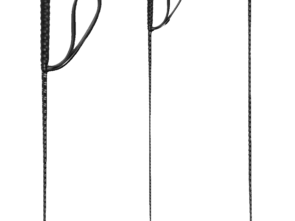Waldhausen Reflex whip, black, 90 cm