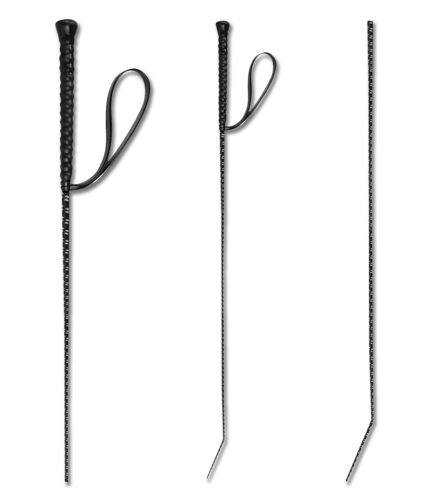 Waldhausen Reflex whip, black, 90 cm