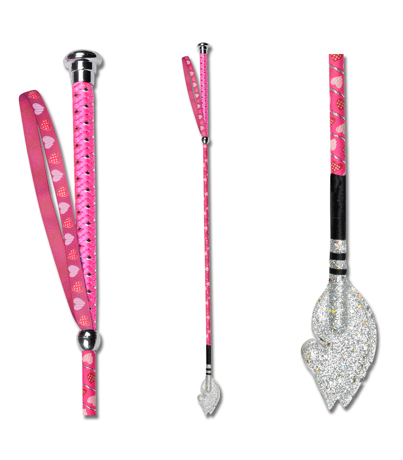 Waldhausen Hart kinderzweep met paardenhoofdklap, azalea, 65 cm