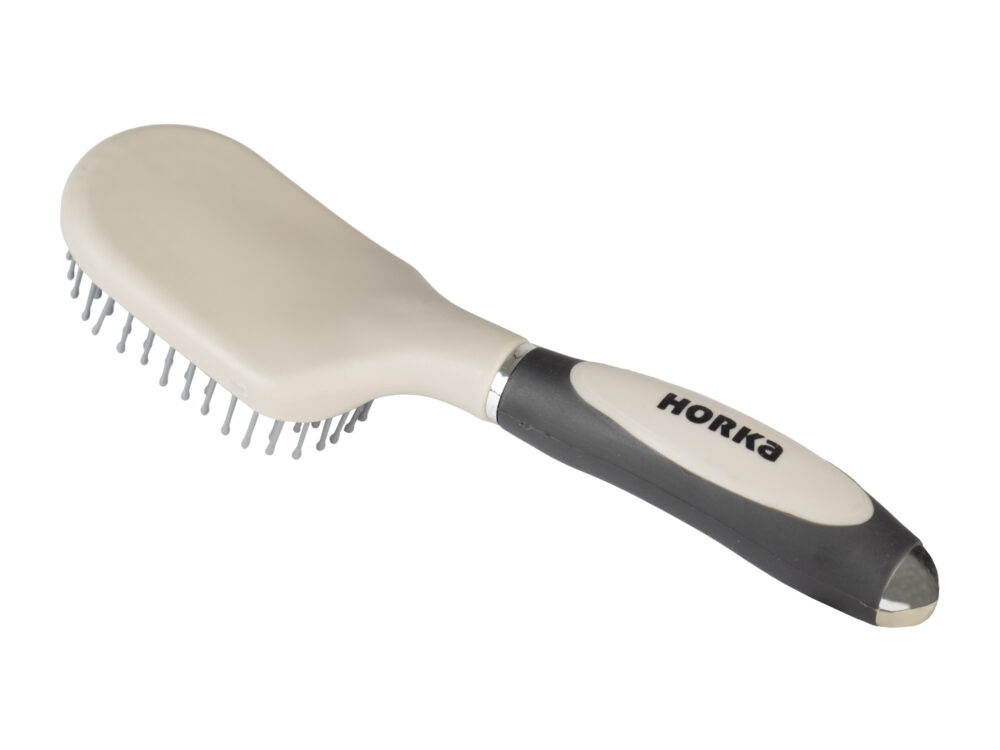MANEN- EN STAARTBORSTEL SOFT GRIP VPE = 5 STUKS
