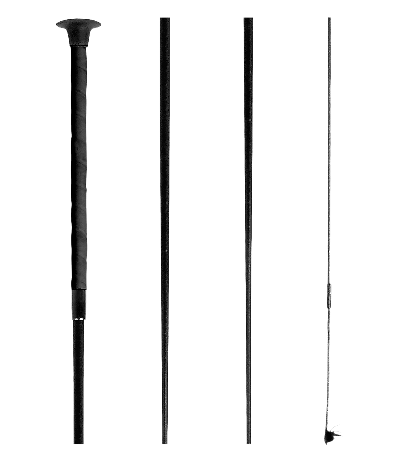 Waldhausen Dressage whip black, 100 cm