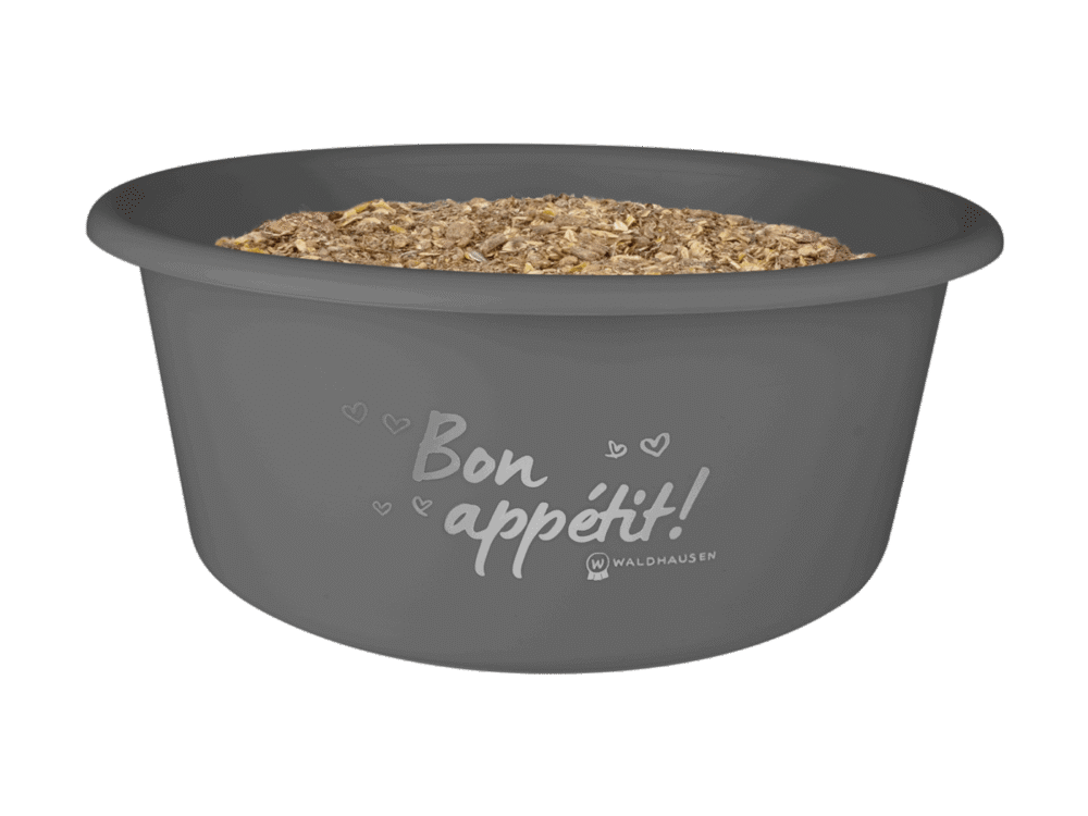 WaldhausenBon Appétit! voedingsbak met deksel, grijs, 5 liter