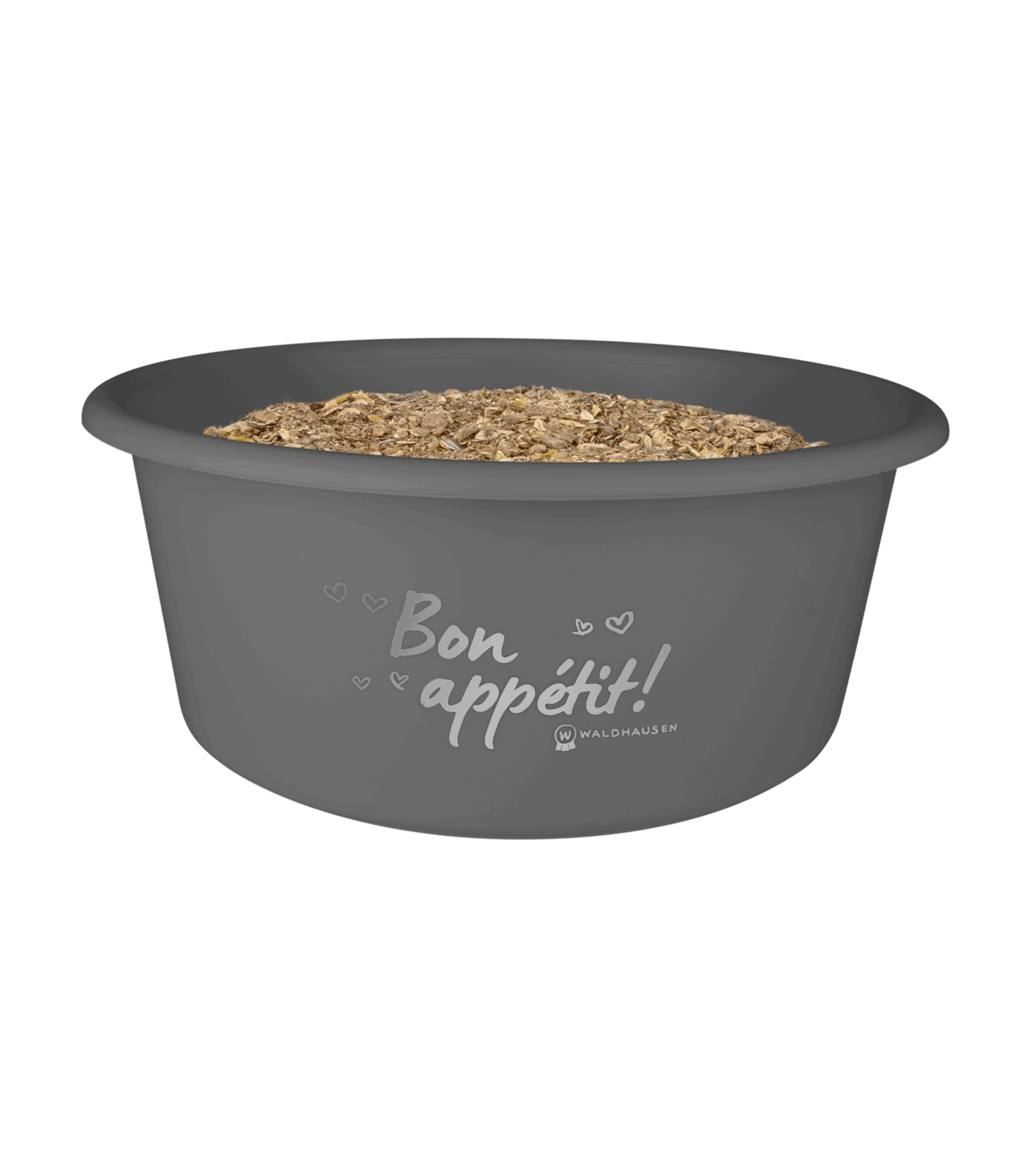 WaldhausenBon Appétit! voedingsbak met deksel, grijs, 5 liter