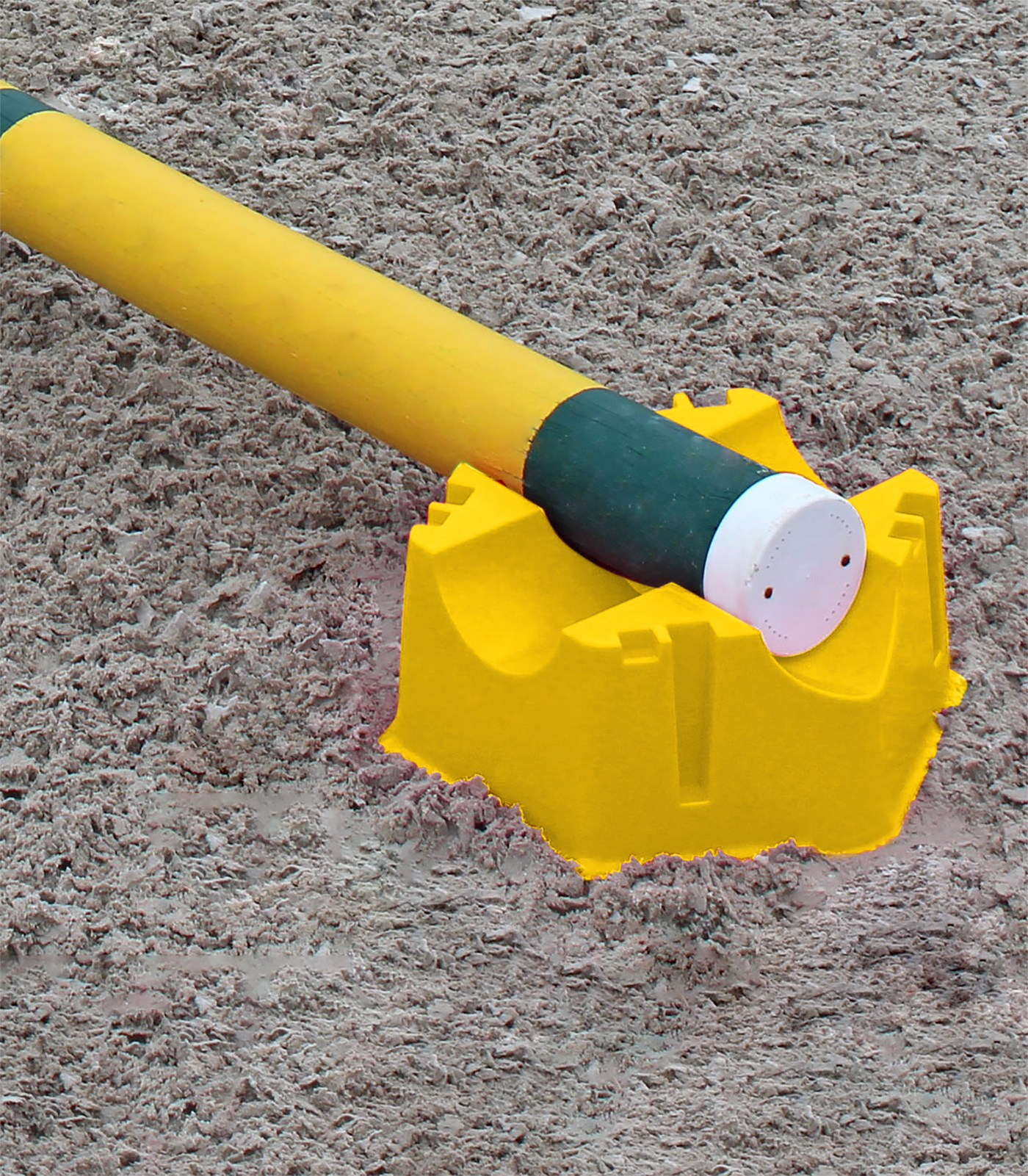 Waldhausen pole block, yellow