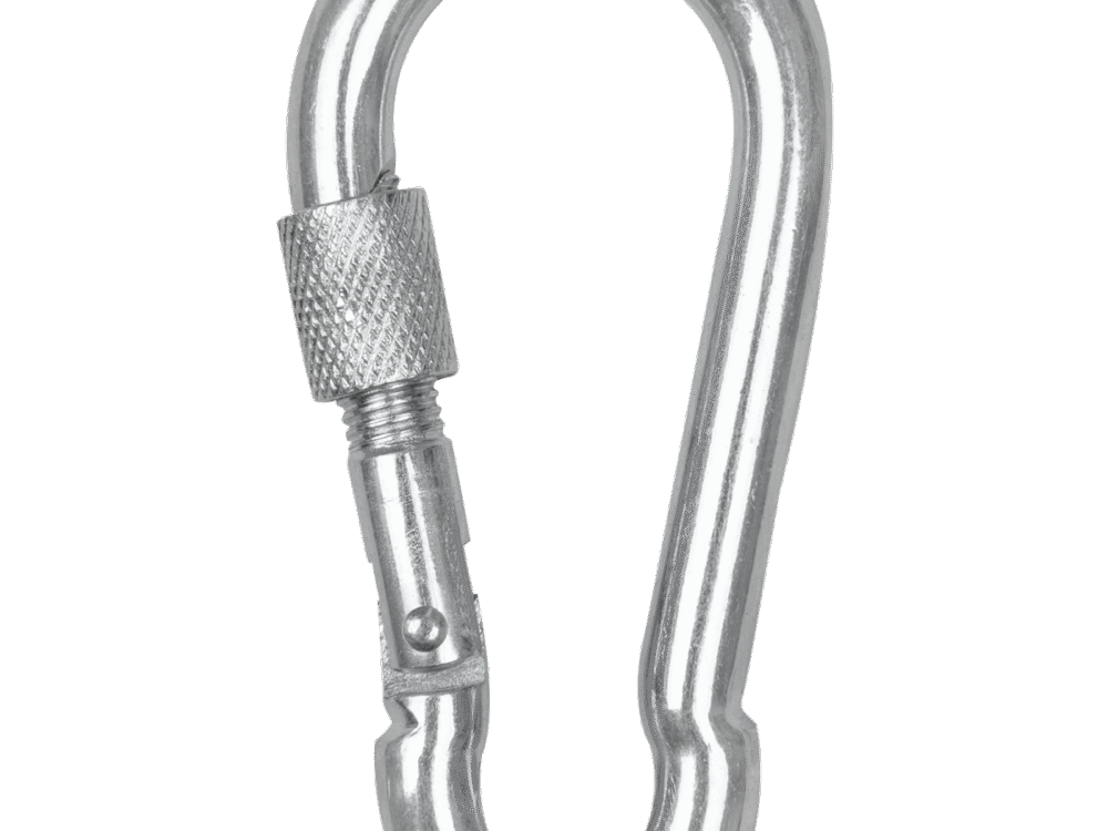 Waldhausen Safety Carabiner with screw cap 9cm