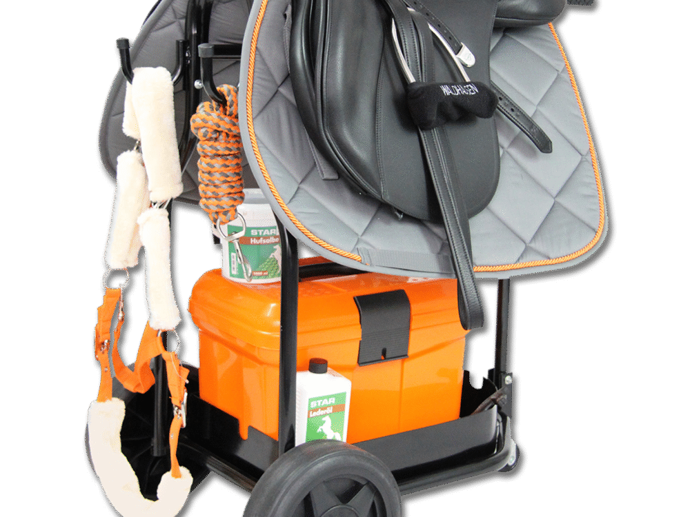 Waldhausen Stable-Carry Basket, black