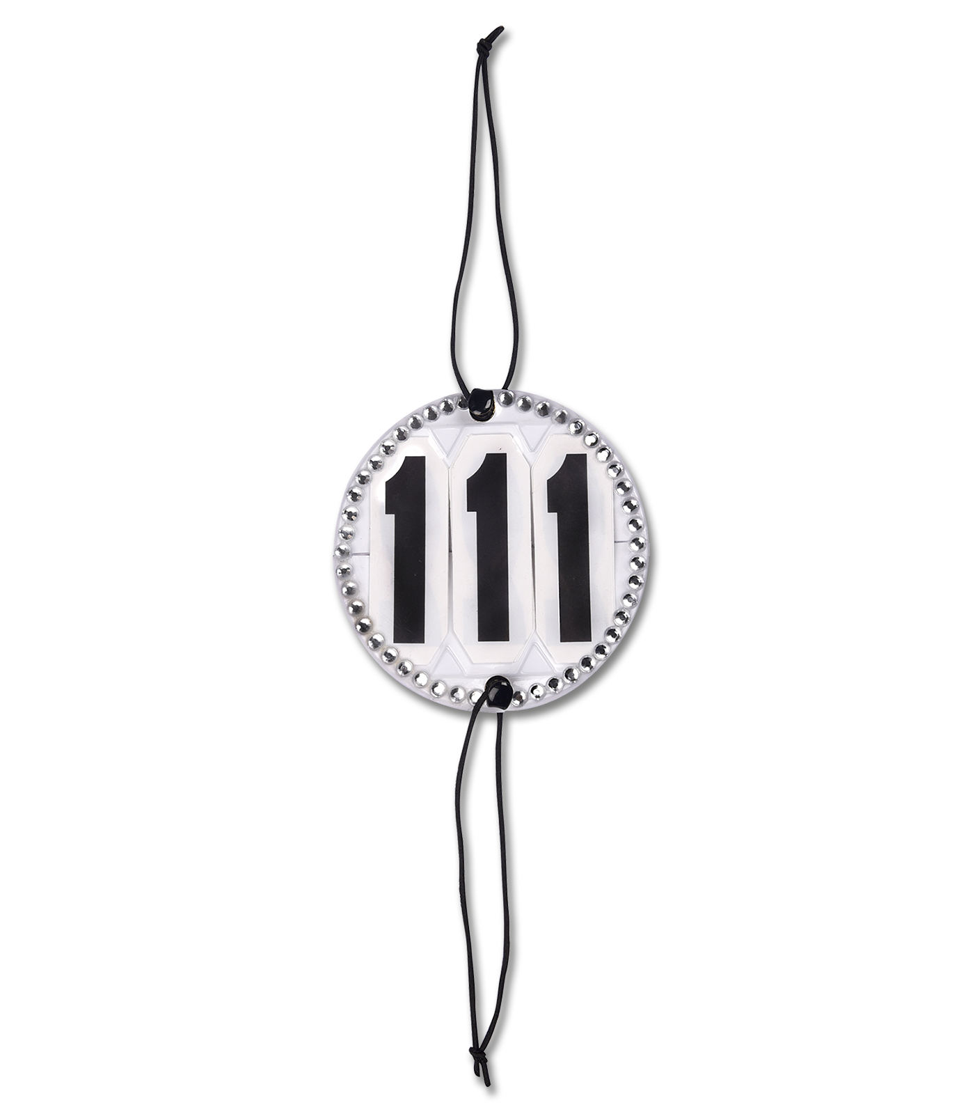 Waldhausen Hoofdnummer Kristal, rond, wit