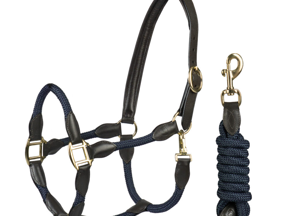 Horka HALSTER SET LEER MET TOUW